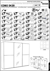 Evan furniture COBO SK28 Montagehandleiding