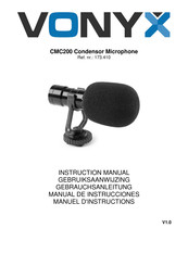 Vonyx CMC200 Gebruiksaanwijzing