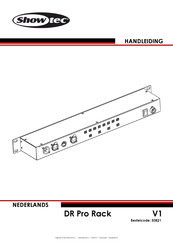 SHOWTEC DR Pro Rack Handleiding