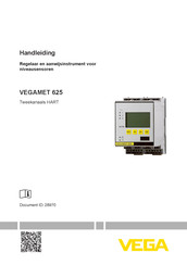 Vega VEGAMET 625 Handleiding