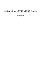 Acer eMachines G725 Series Snelgids