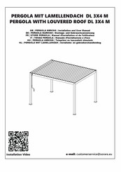 SORARA DL 3x4 m Installatie- En Gebruikershandleiding