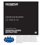 Olympus LS-12 Instructies