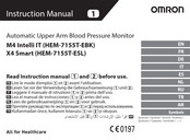 Omron HEM-7155T-EBK Gebruiksaanwijzing