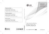 LG GM360i Gebruikershandleiding