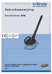 Kränzle RoundCleaner UFO-S Gebruiksaanwijzing