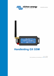 Victron energy GX GSM Handleiding