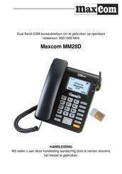 Maxcom MM28D Handleiding