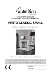 Bellfires Vento Classic Small Gebruiksaanwijzing