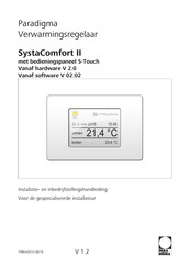 Paradigma SystaComfort II Installatie- En Inbedrijfstellingshandleiding