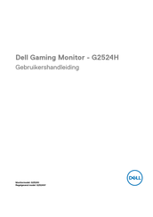 Dell G2524H Gebruikershandleiding