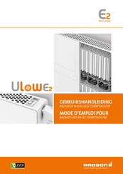 RADSON Ulow-e2 Gebruikershandleiding