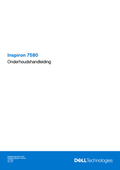 Dell Inspiron 7580 Onderhoudshandleiding