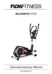 FLOWFITNESS GLIDER DCT350 Gebruiksaanwijzing