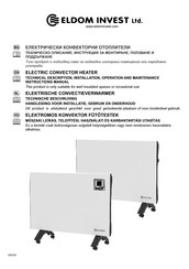 Eldom Invest RH01F20M-W Handleiding Voor Installatie, Gebruik En Onderhoud