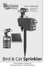 SuperFish Bird & Cat Sprinkler Gebruiksaanwijzing