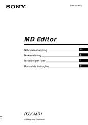 Sony PCLK-MD1 Gebruiksaanwijzing