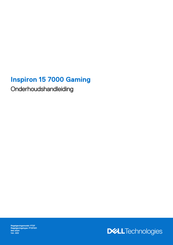 Dell Inspiron 15 7000 Series Onderhoudshandleiding