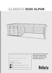 telluria CLASSICO 3030 XLPHR Montagehandleiding