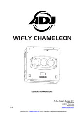 ADJ WiFly Chameleon Gebruikershandleiding