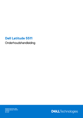 Dell Latitude 5511 Onderhoudshandleiding