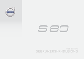 Volvo S80 2016 Gebruikershandleiding