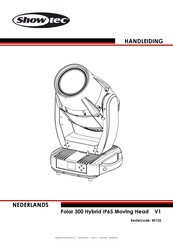 SHOWTEC Polar 1920 Wash IP65 Moving Head V1 Handleiding