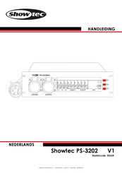 SHOWTEC PS-3202 Handleiding