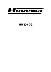 Huvema HU 230 DG Handleiding