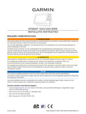 Garmin GPSMAP 10X2 Series Installatie-Instructies