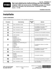 Toro 147-1660 Installatie-Instructies