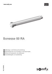 SOMFY Sonesse 50 RA Installatiegids En Gebruikershandleiding