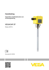 Vega VEGACAP 27 Handleiding