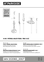 Parkside PBK 4 A2 Gebruiksaanwijzing
