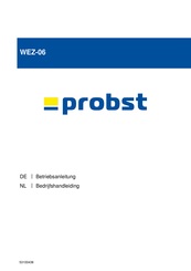 probst WEZ-06 Bedrijfshandleiding