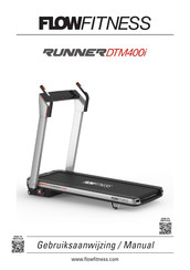 FLOWFITNESS RUNNER DTM400i Gebruiksaanwijzing