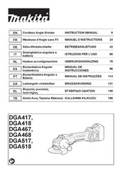 Makita DGA517 Gebruiksaanwijzing