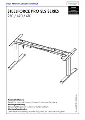 STEELFORCE Pro 270 SLS Montagehandleiding