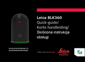 Leica BLK360 Korte Handleiding