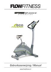 FLOWFITNESS UPTOWN HT 4000 G Gebruiksaanwijzing