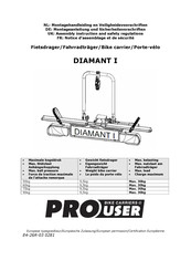 PROUSER DIAMANT I Montagehandleiding En Veiligheidsvoorschriften