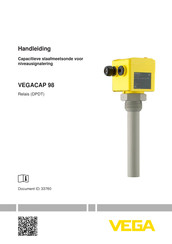 Vega VEGACAP 98 Handleiding