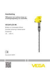 Vega VEGAFLEX 86 Handleiding