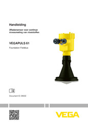 Vega VEGAPULS 61 Handleiding