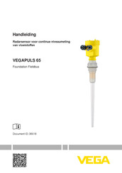 Vega VEGAPULS 65 Handleiding