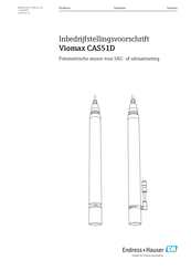 Endress+Hauser Viomax CAS51D Handleiding En Bedrijfsvoorschriften