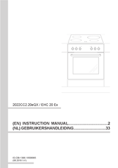 Amica EHC 20 Ex Gebruikershandleiding