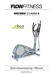 FLOWFITNESS Sidewalk CT4000G Gebruiksaanwijzing