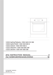 Amica EBX 943 640 E Gebruikershandleiding