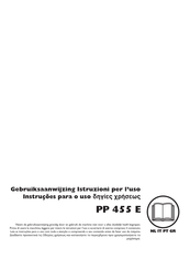 Husqvarna PP 455 E Gebruiksaanwijzing